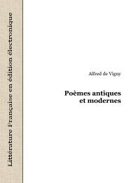 Alfred de Vigny - Poèmes antiques et modernes - Poètes vos PDF