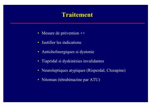 Tremblement et mouvements anormaux - Medco 59 62