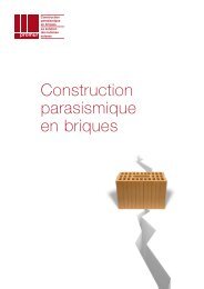 Construction parasismique en briques - Tuileries Fribourg et ...