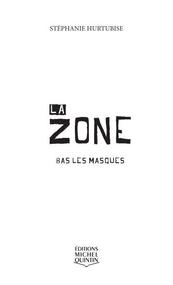 Téléchargez le premier chapitre en PDF - Éditions Michel Quintin