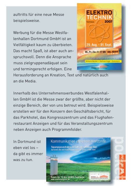 Für Messen werben - WDD3C