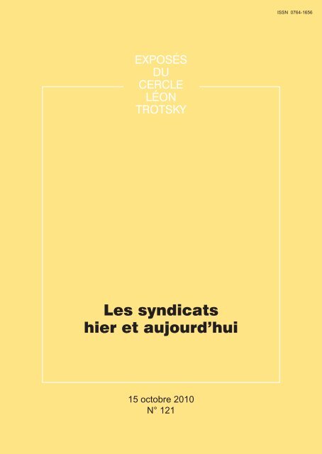 brochure (pdf) - Lutte Ouvrière