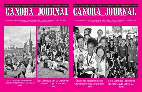 Nov-Déc - Journal Canora
