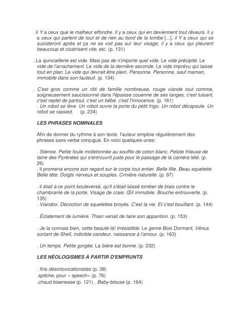 Fiche de lecture fée Carabine