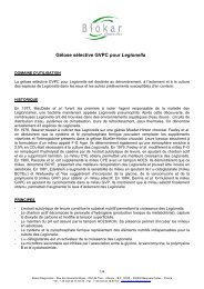 Gélose sélective GVPC pour Legionella - Solabia