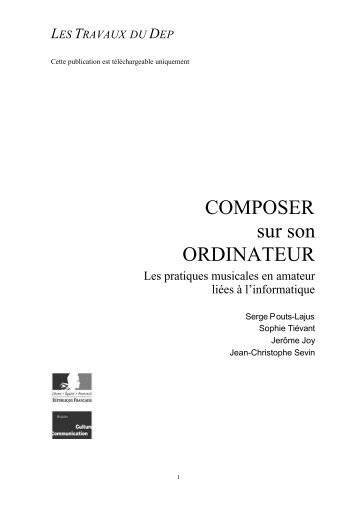 COMPOSER sur son ORDINATEUR - Le Terrier