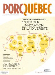 Septembre 2012 - Le porc du Québec