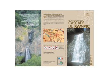 CASCADE DU RAY-PIC - DREAL Rhône-Alpes