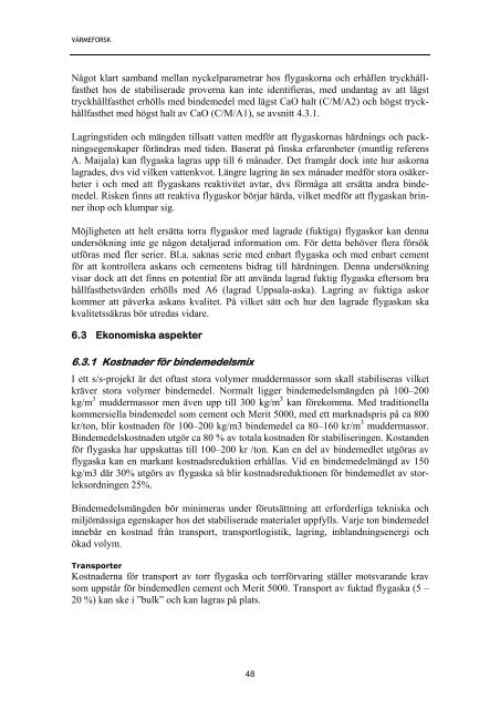 rapport 1129 Potentialbedömning av flygaskor ...