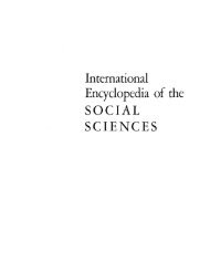 International encyclopedia of the social sciences. V.2