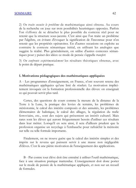 LE LIVRE du PROBLEME - IREM de Strasbourg