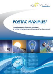 FOSTAC MAXIMUS FOSTAC MAXIMUS - Crystal NTE SA