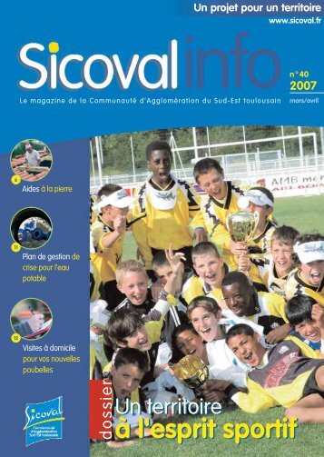 Sicoval info n° 40 (mars/avril 2007)