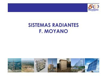 Profil d´entreprise - MOYANO, Sistemas Radiantes y Torres