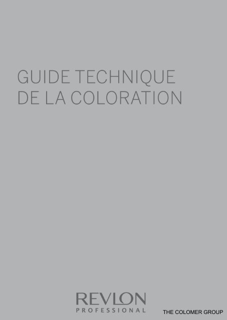 Guide Technique Coiffeur Revlon Coiffure Coloration Coiffure