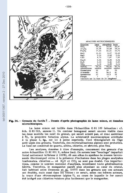 Géologie de l'Antépermien de Vanoise septentrionale (zone ...