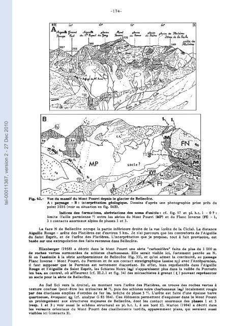 Géologie de l'Antépermien de Vanoise septentrionale (zone ...