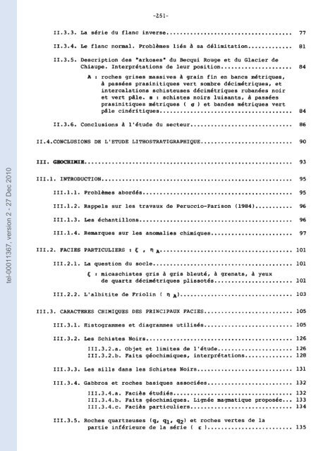 Géologie de l'Antépermien de Vanoise septentrionale (zone ...