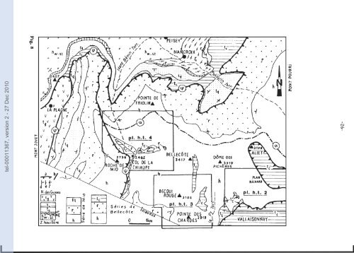 Géologie de l'Antépermien de Vanoise septentrionale (zone ...