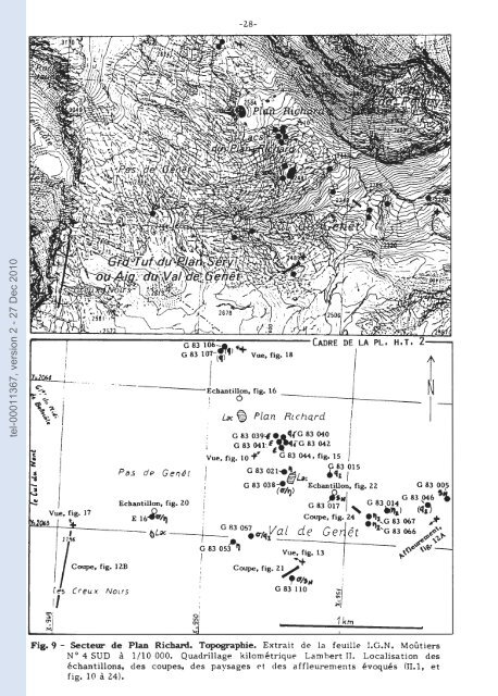 Géologie de l'Antépermien de Vanoise septentrionale (zone ...