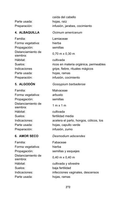 Plantas medicinales de la Amazonia Peruana