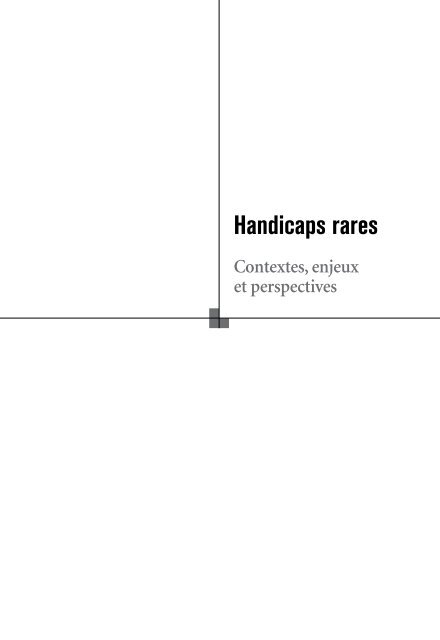 Handicaps rares - Inserm