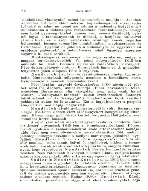 BOTANIKAI KÖZLEMÉNYEK VIII. KÖTET 1909 - World eBook Library