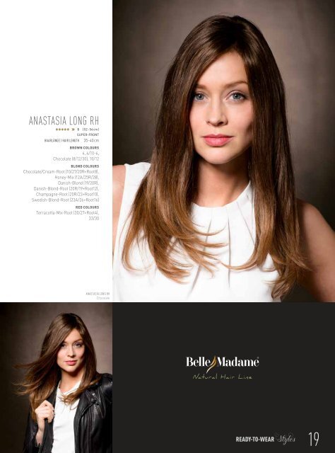 Belle Madame Fachhandelskatalog (Echthaar) - Dening Hair ...