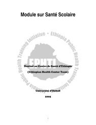 Module sur Santé Scolaire - The Carter Center