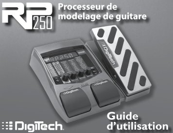 Guide d'utilisation - Digitech