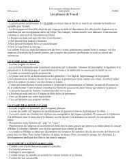 Resume des stades - École secondaire catholique Renaissance