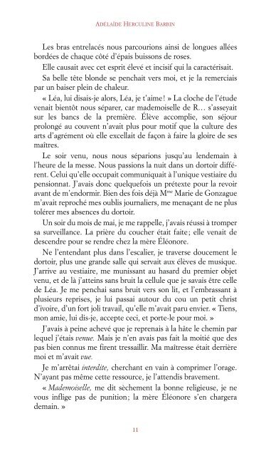 Mes souvenirs - Adélaïde Herculine Barbin - Éditions du Boucher