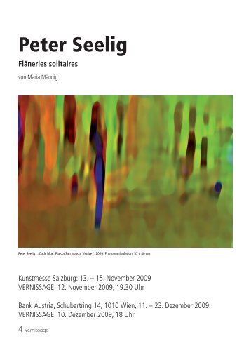 Vernissage - Peter Seelig