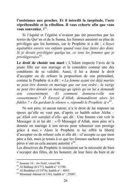 Préjugés Autour Des Droits de l'Homme en Islam - Lasagesse.net