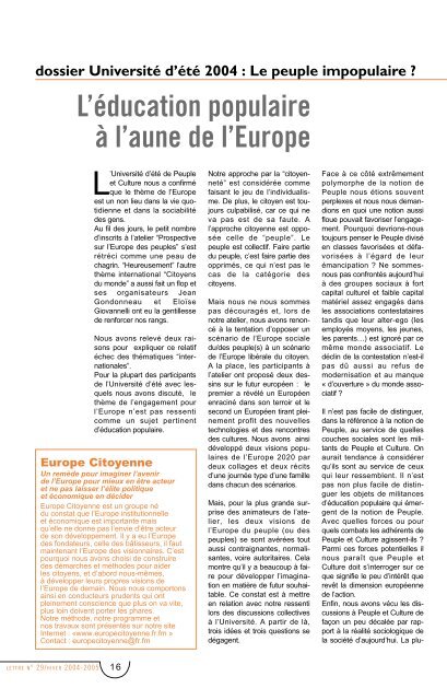 Lettre 29.pdf - Peuple et Culture