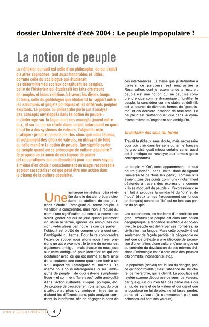 Lettre 29.pdf - Peuple et Culture