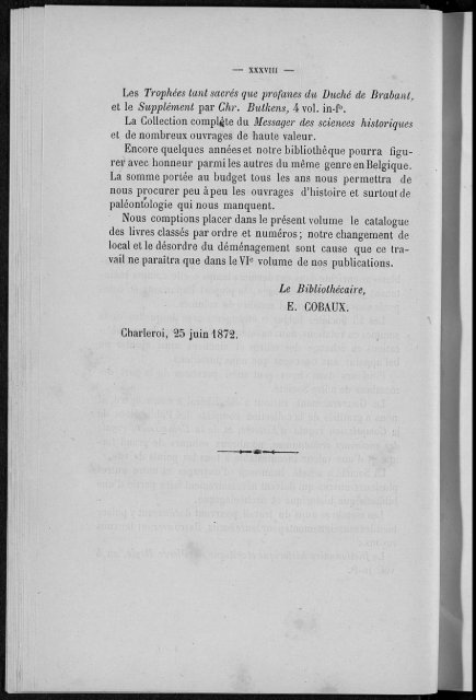 documents & rapports - Mémoires du Hainaut