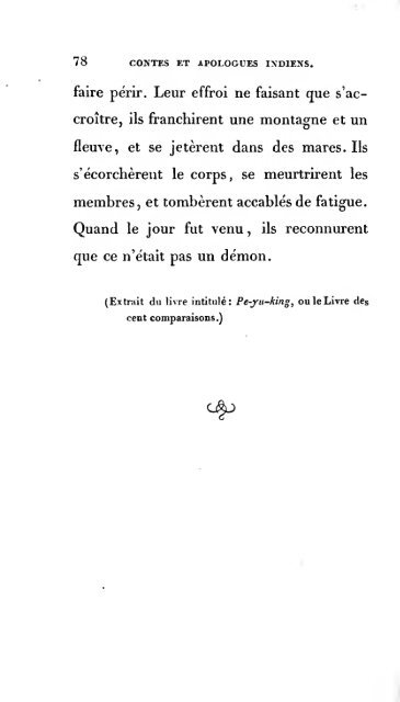 Contes et apologues indiens inconnus jusqu'ce jour : suivis de ...