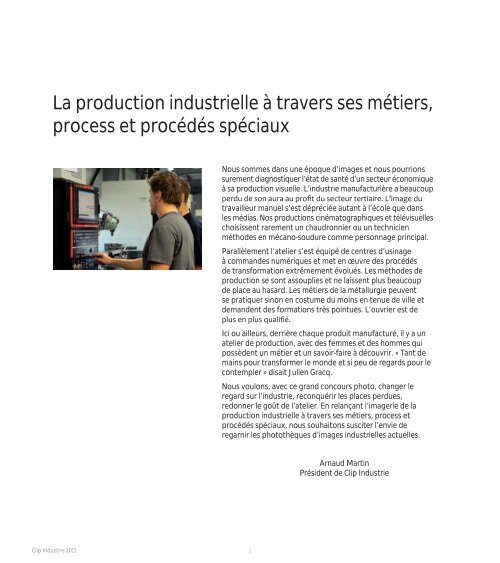 Page 1 - Clip Industrie