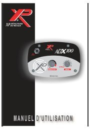 ADX100 - Détecteur de metaux XP | Forum detection