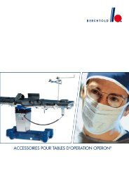 ACCESSOIRES POUR TABLES D'OPERATION OPERON® - OVH.net