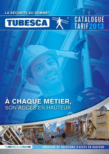 catalogue taRIF2013 - tubesca