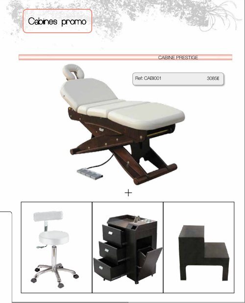 Catalogue Mobilier - Innov'Esthetique