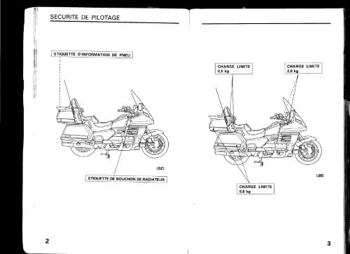 Manuel pilote pour la GL 1500 - GWCR