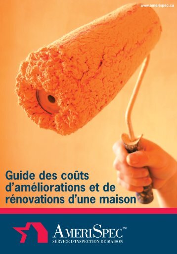 Guide des coûts d'améliorations et de rénovations d'une maison