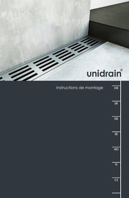 Instructions de montage - Unidrain