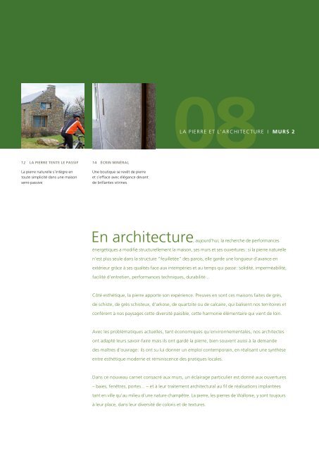 Les carnets de la pierre/La pierre et l'architecture/MURS 2 - Pierres ...