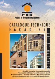 Catalogue Façadier - Econology