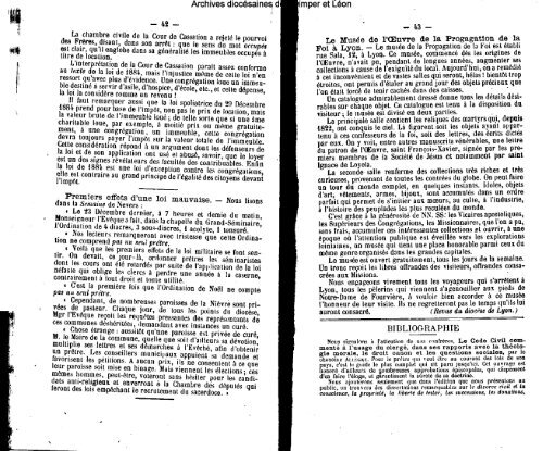 1894 - Diocèse de Quimper et du Léon