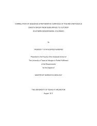 correlation of sequence stratigraphic surfaces of the mid-cretaceous ...